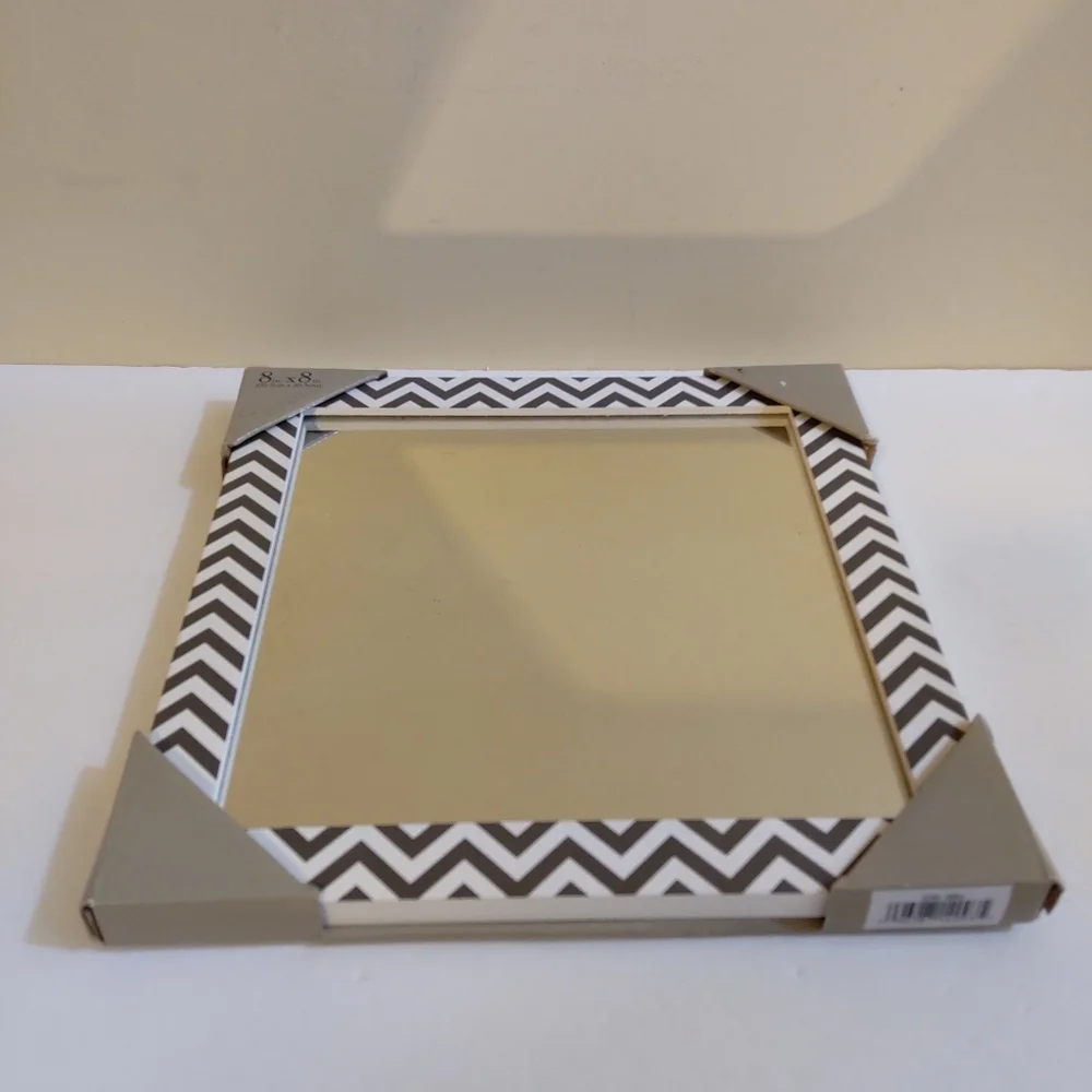 NEW Malden Chevron Frame Mirror 8
